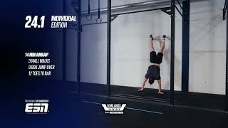 Lowlands Throwdown CrossFit Licensed Event Qualifier workout 241 [upl. by Florella]