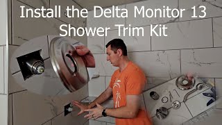 Delta Shower Trim Kit Installation [upl. by Lachman380]