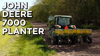 The BEST Food Plot Planter  John Deere 7000 [upl. by Eohce]