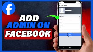 How To Add Admin On Facebook Page 2024 [upl. by Ennywg]