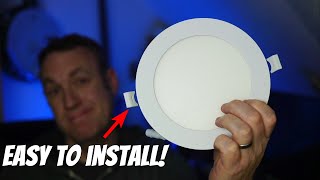 Rollin Light Canless LED Recessed Lights Review  Perfect for bathroom or kitchen [upl. by Noak762]