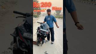 Rs 200 bike full modification😱😱  rs 200 vs bullet  🌚  vlog ashortaday minivlog [upl. by Anitsirhcairam]