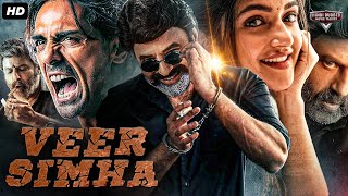 Nandamuri BalaKrishnas VEER SIMHA Hindi Dubbed Full Movie  Sreeleela Kajal A  South Action Movie [upl. by Baelbeer]