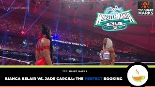 Bianca Belair vs Jade Cargill The Perfect Booking 🔥  TOO Smart Marks Wrestling Show [upl. by Jordanson]