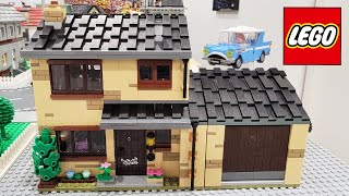 Custom LEGO Harry Potter 4 Privet Drive Modular [upl. by Mail]