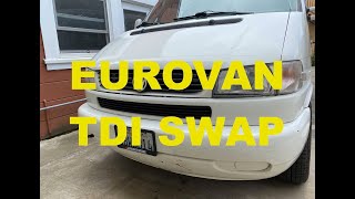 Eurovan TDI Swap Part 2 DIY Parts Information Vendors Tips amp Tricks [upl. by Anneis]