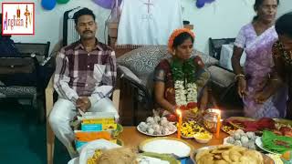 Seemantham Prayer  14102018  John Kalyan amp Parimala  AnglicanTv [upl. by Elehcor]