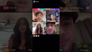 chino never serious 😂 tiktok live chino alex arad leilei melossa funny tiktoklive fyp [upl. by Ailic]