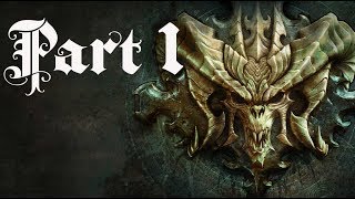 Diablo 3 Eternal Collection  Part 1 Lets Play PS4 Pro [upl. by Nairbo21]