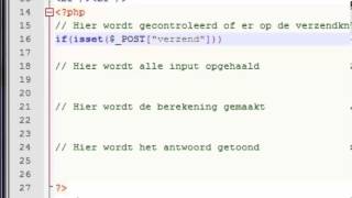 B3PHP Bouwen van een optelmachine [upl. by Vitalis]