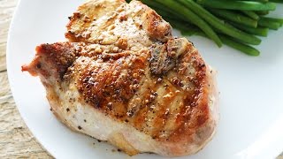 How to Cook A Thick Cut Pork Chop [upl. by Crawley705]