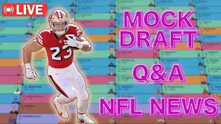 10Team HalfPPR Mock Draft  2024 Fantasy Football [upl. by Myrna94]