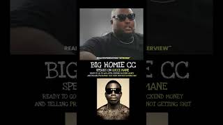 Big Homie CC Speaks On Gucci Mane Ready To Go To War [upl. by Seiuqram887]