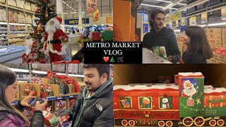 METRO MARKET VLOG 🛒❤️  Yeni Yıl Özel 🌲🎅🏻  Metro Marketi Gezelim  metromarket yeniyıl [upl. by Nobile250]