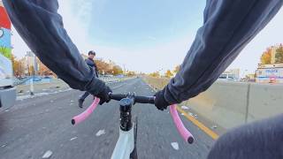 NYC Marathon 2024  Fixed Gear Cycling [upl. by Barthold]