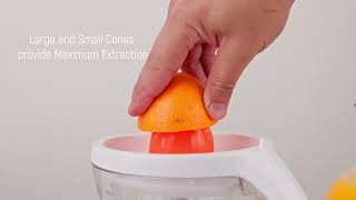 IMUSA Electric Citrus Juicer [upl. by Ahseetal]