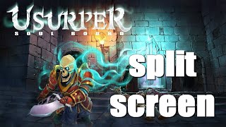 Splitscreen in Usurper Soulbound single PC multiplayer [upl. by Keller]