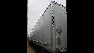 2007 Wabash 53x102 Dry Van Trailer For Sale ITAG Equipment [upl. by Erapsag]