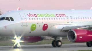 Nuevo A320 de VivaAerobus [upl. by Suirtemed]