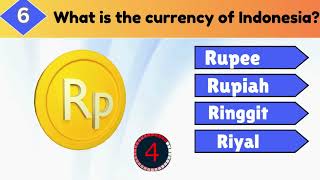 GUESS THE CURRENCIES OF 10 COUNTRIES OF THE WORLD  CURRENCY QUIZ  QUIZZY BEE [upl. by Heppman]