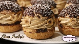 Recette de Choux Pralinés façon ParisBrest [upl. by Solberg]