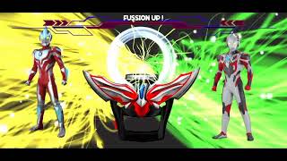 Ultraman Orb Photon Victorium VS Orb Lighting Attacker [upl. by Airoled452]