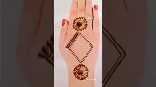 Easy And Simple Mehndi Design mehndi [upl. by Head]