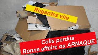 Colis surprises  colis non distribués  Bonne affaire ou ARNAQUE [upl. by Fenelia]