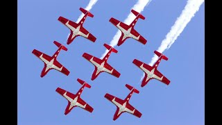 Full Snowbirds demonstration at Abbotsford Airshow plane demonstration airshow [upl. by Hakvir542]