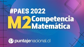 PAES 2022  Matemática M2  Pregunta 28 [upl. by Aisela]