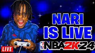 FIRST LIKE GETS 50 PSN NBA2K24 1 TOP GAURD TAKING OVER THE COMP STAGE  BEST JUMPSHOT BEST BUILD [upl. by Ielhsa259]