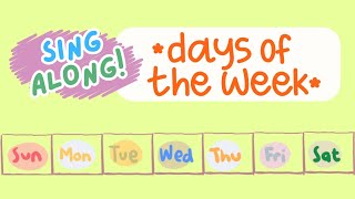 quotDays of the Weekquot song to the tune of The Addams Family theme  Preschool Calendar Songs for Kids [upl. by Novehs]