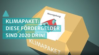 Das Klimapaket  diese Förderungen gibt’s für energetische Sanierung [upl. by Roter480]