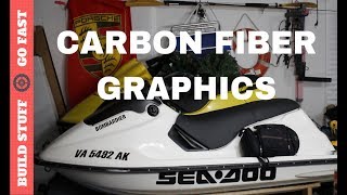 Easy Carbon Fiber Upgrade for SeaDoo Jet Skis [upl. by Sirak]