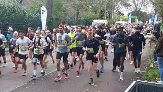 Semimarathon la grande course du grand Paris 27102024 Départ SAS 6 2H [upl. by Aehsat720]