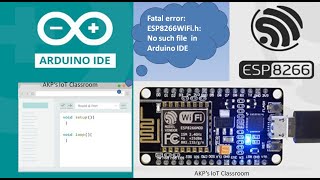 How to Solve Error ESP8266WiFih No such file or directory in Arduino Ide NodeMCU [upl. by Elexa711]