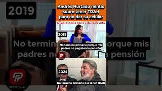 ANDRÉS HURTADO MINTIÓ SOBRE TENER TDAH PARA NO DAR SU NUMERO DE CELULAR andreshurtado chibolin [upl. by Remmos592]