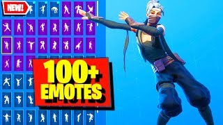 Fortnite KUNO Skin in BLACK 100 Emotes Raining Doubloons Drum Major Slap Happy SpringLoaded [upl. by Eatnod]