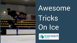 Awesome Ice Skating Tricks [upl. by Ori]