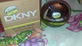 DKNY Fragancia Be Delicious Perfume reseña en español dkny [upl. by Westerfield]