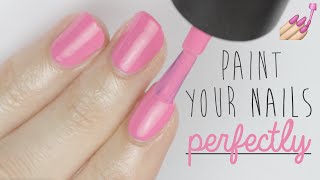 Paint Your Nails Perfectly [upl. by Eirffej]