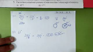 Q7 Ex123 Chapter12 Symmetry  New Ncert Maths Class 7  Cbse [upl. by Aroda760]