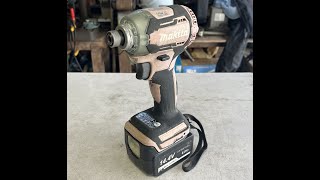 【動作品】マキタ インパクトドライバ TD160D 本体のみ 軸ぶれあり 動作確認動画あり！ makita [upl. by Puduns]