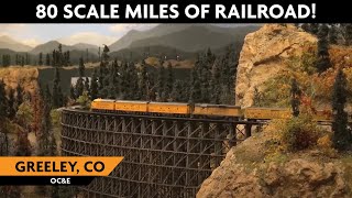 Colorado Model Railroad Museum Greeley CO USA  Virtual Railfan LIVE [upl. by Lelia578]