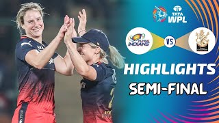 SEMIFINAL Women IPL Highlights 2024  RCB VS MI WPL 2024 Highlights cricket [upl. by Anair]