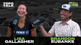 TOPO Talk  Chain Events Racing Dharma Bum Brandon Eubanks and Lisa Gallagher [upl. by Addiel387]