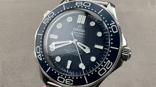 Omega Seamaster Diver 300M James Bond 60th Anniversary Edition 21030422003002 Watch Review [upl. by Nylednarb]