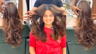 Dark to brown balayage hair colore  by Vineet sir [upl. by Grath476]