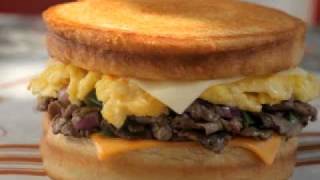 Spangles Sourdough Steak Egg and Cheese [upl. by Lemmy858]