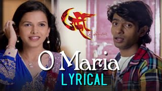 O Maria  Full Song with Lyrics  Urfi Marathi Movie  Prathamesh Parab  Mitali Mayekar [upl. by Cathe586]